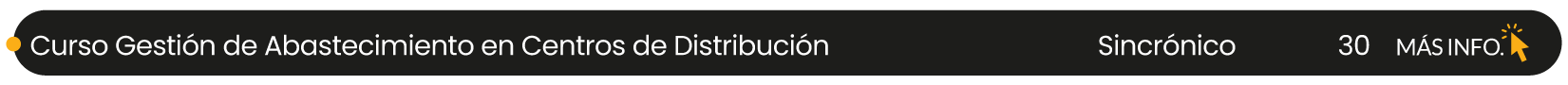 Curso gestion de abastecimiento en centros de distribución