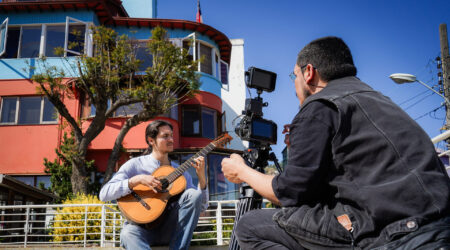 Grabación de canción ganadora de "Canto a lo Porteño"