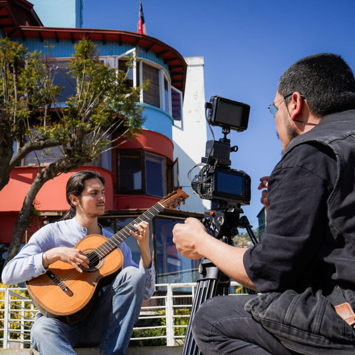 Grabación de canción ganadora de "Canto a lo Porteño"