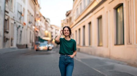 Joven estudiante de Duoc UC