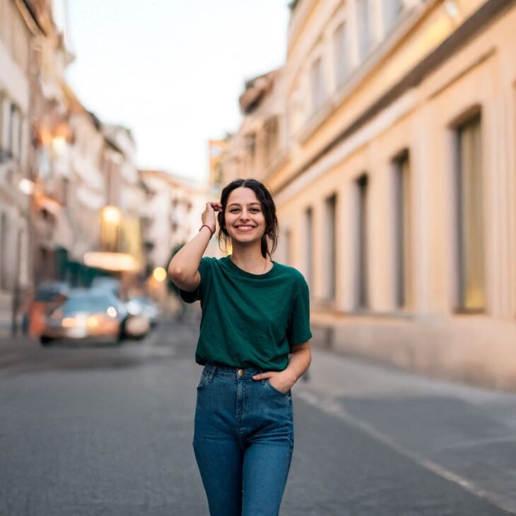 Joven estudiante de Duoc UC